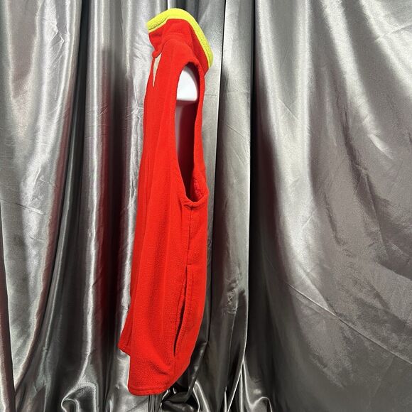 Vintage Patagonia Synchilla Fleece Vest Kids Sz 10 Red Ski Winter Rare Logo 90s - Picture 6 of 14